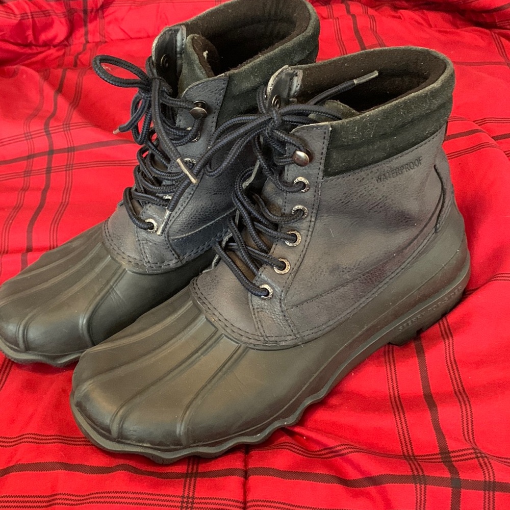 Sperry Top-Sider leather waterproof lace up boots men’s 7
